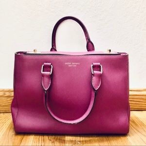Henri Bendel Turnlock Satchel